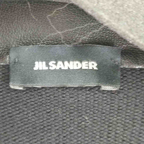 ジルサンダー JIL SANDER RAF SIMONS レザー切替テーラードジャケット メンズ EUR:46