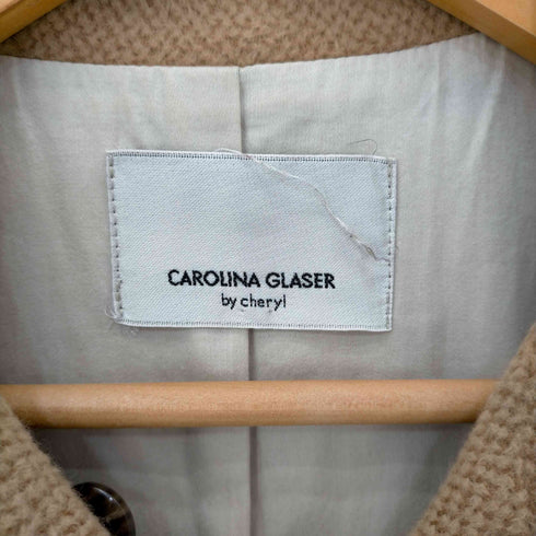 カロリナグレイサー CAROLINA GLASER アンゴラ混 チェスターコート レディース