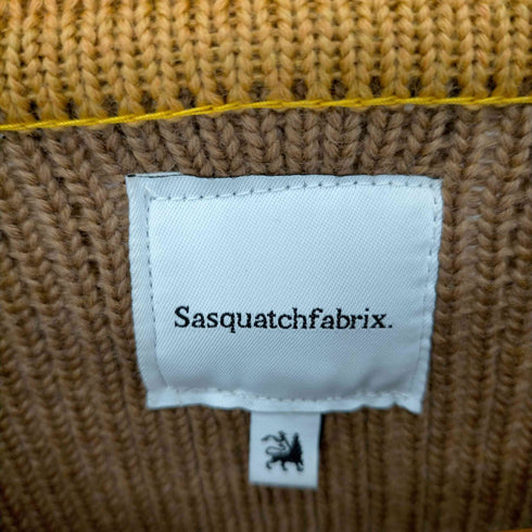 サスクワァッチファブリックス SASQUATCHfabrix. 22AW LOW GAUGE RASTA RIB KNIT メンズ JPN:L