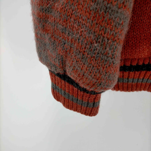 MACKEEN 裏ボア ニットブルゾン メンズ