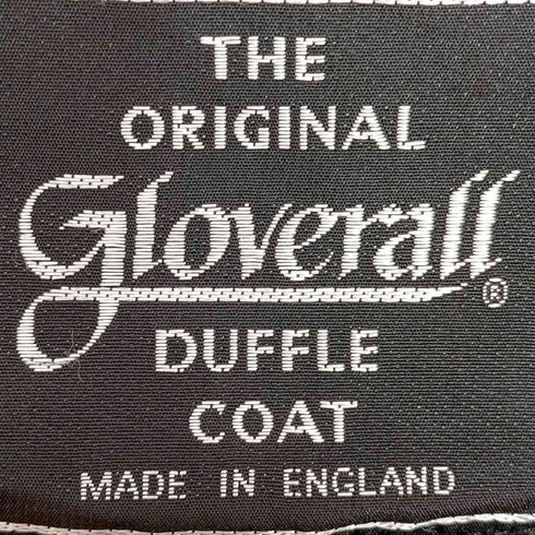 グローバーオール Gloverall イングランド製 裏地チェック ウールダッフルコート メンズ EUR 40