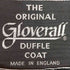 グローバーオール Gloverall イングランド製 裏地チェック ウールダッフルコート メンズ EUR 40
