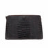 スマイソン smythson クロコ型押し クラッチバッグ レディース