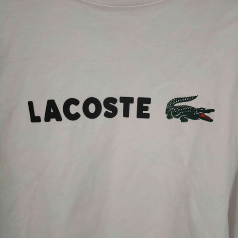 ラコステ LACOSTE ロゴプリント L/Sカットソー メンズ JPN:M