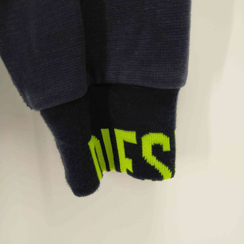 ディーゼル DIESEL メッセージリブ スウェットプルオーバー メンズ JPN:L