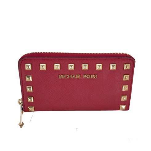 マイケルコース Michael Kors スタッズ 長財布 レディース