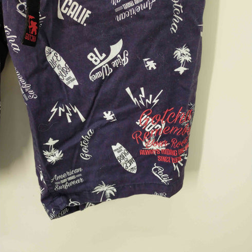 ガッチャゴルフ gotcha golf 総柄ショーツ メンズ JPN:XL