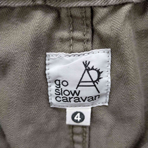 ゴースローキャラバン go slow caravan パッチワークデニムクライミングパンツ メンズ JPN:4