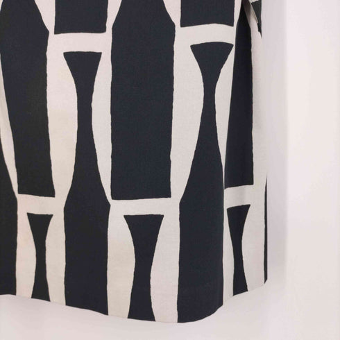 マリメッコ marimekko Kivikausi Sirppi one-piece 総柄ワンピース レディース 36