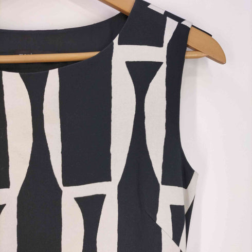 マリメッコ marimekko Kivikausi Sirppi one-piece 総柄ワンピース レディース 36