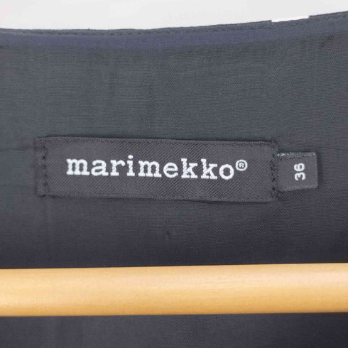 マリメッコ marimekko Kivikausi Sirppi one-piece 総柄ワンピース レディース 36