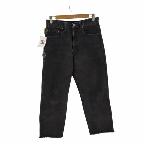 リーバイス Levis 00S Relaxed Fit Black Denim Pants メンズ 33/32