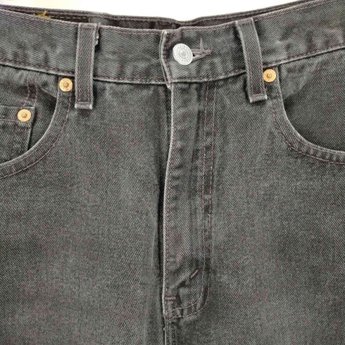 リーバイス Levis 00S Relaxed Fit Black Denim Pants メンズ 33/32