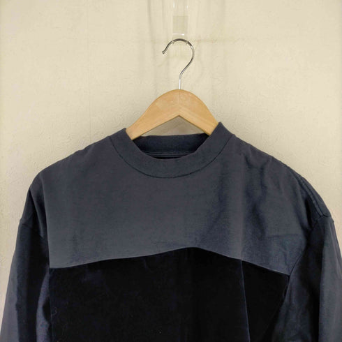 エヌハリウッド N.HOOLYWOOD ベロア 切替えカットソー メンズ US:38