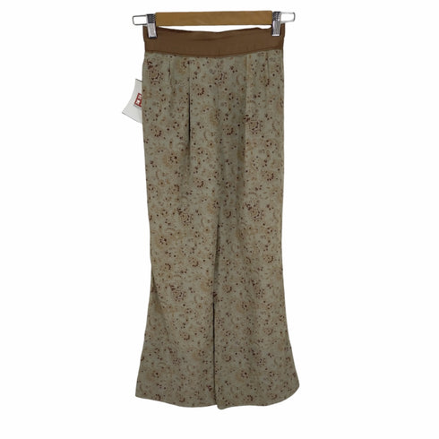 シンプリシテェ SIMPLICITE 総柄フレアパンツ レディース