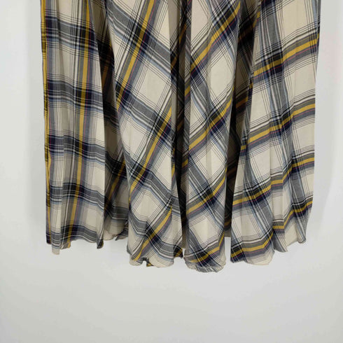 ビューティーアンドユースユナイテッドアローズ BEAUTY & YOUTH UNITED ARROWS チェックプリーツマキシスカート レディース JPN:S