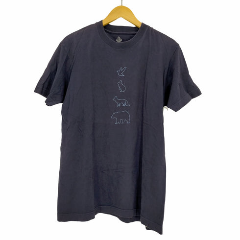 マウンテンリサーチ MOUNTAIN RESEARCH 動物刺繍 半袖Tシャツ メンズ JPN:XL
