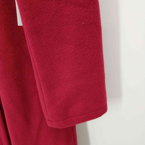 ロッソ ROSSO ダブルボタン ウールナイロンコート レディース M