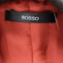 ロッソ ROSSO ダブルボタン ウールナイロンコート レディース M
