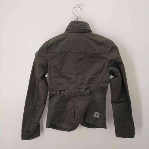 ジースターロー G-STAR RAW レイヤードデザイン ミリタリージャケット レディース XS