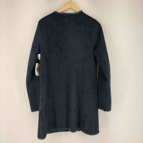アーバンリサーチサニーレーベル URBAN RESEARCH Sonny Label ノーカラーフェイクムートン コート レディース JPN:38