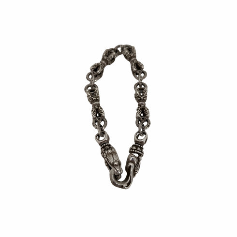 ソカロ ZOCALO 2002 SILVER 950 STERLING バード ドージェ ブレスレット メンズ