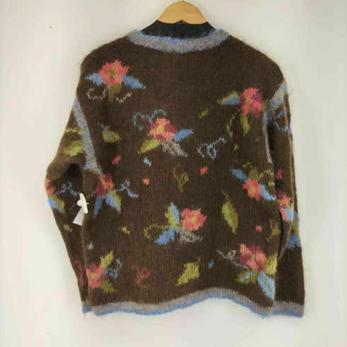 ICELANDIC DESIGN 90S モヘア混フラワーニット レディース JPN:M