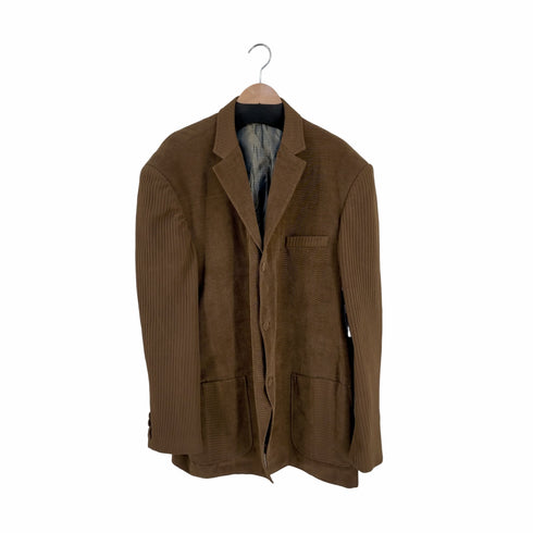 INSERCH リブ切替 パイル2Bシングルテーラードジャケット メンズ 4XL