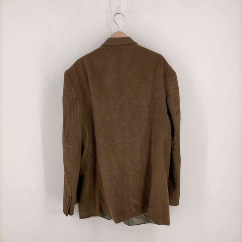 INSERCH リブ切替 パイル2Bシングルテーラードジャケット メンズ 4XL