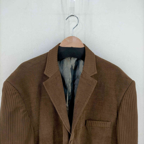INSERCH リブ切替 パイル2Bシングルテーラードジャケット メンズ 4XL