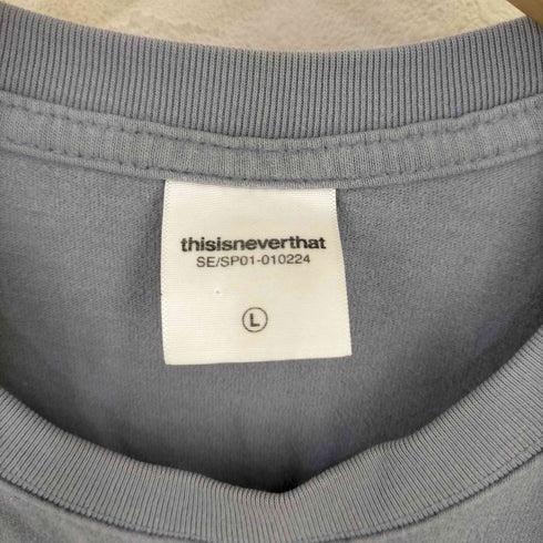 ディスイズネバーザット thisisneverthat T-Logo Tee メンズ L