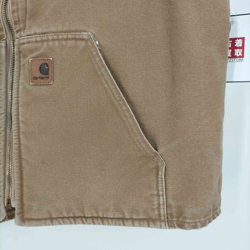 カーハート Carhartt SANDSTONE RUGGED VEST サンドストーン ラゲッジ ベスト メンズ import:XL