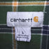 カーハート Carhartt コットン フランネルシャツ メンズ import:L