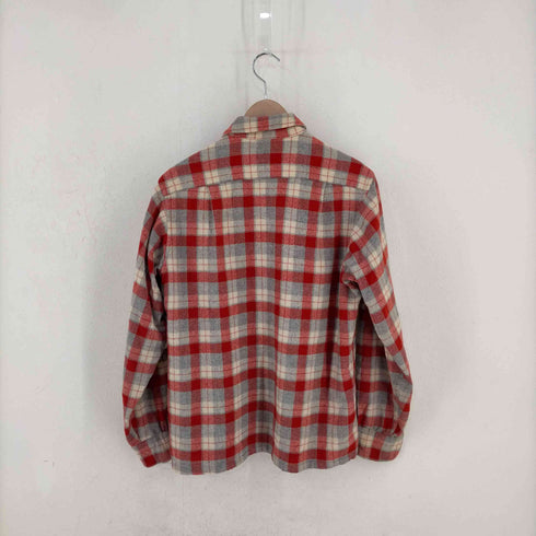 ペンドルトン PENDLETON オープンカラー ボックス チェックフランネルシャツ ボードシャツ メンズ import:M