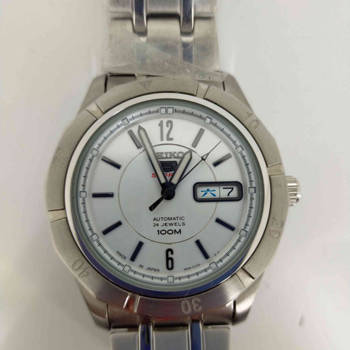 セイコースポーツ SEIKO 5 SPORTS Stainless SteelAnalog Watch オートマチック 自動巻き メンズ