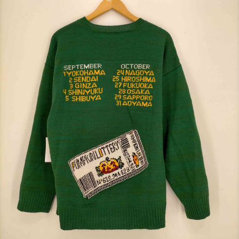 ビューティフルピープル beautiful people THE/a rock knit Helloween ロックニット ハロウィン メンズ 190