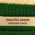 ビューティフルピープル beautiful people THE/a rock knit Helloween ロックニット ハロウィン メンズ 190
