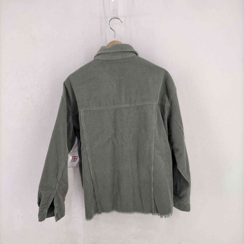 ザラ ZARA CORDUROY OVERSHIRT レディース import:XS