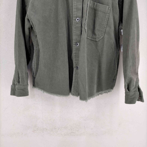 ザラ ZARA CORDUROY OVERSHIRT レディース import:XS