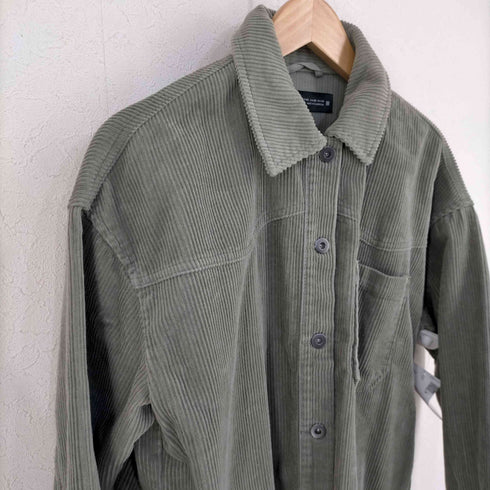 ザラ ZARA CORDUROY OVERSHIRT レディース import:XS