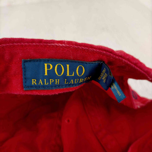ポロラルフローレン POLO RALPH LAUREN ポニー刺繍 6パネルキャップ メンズ