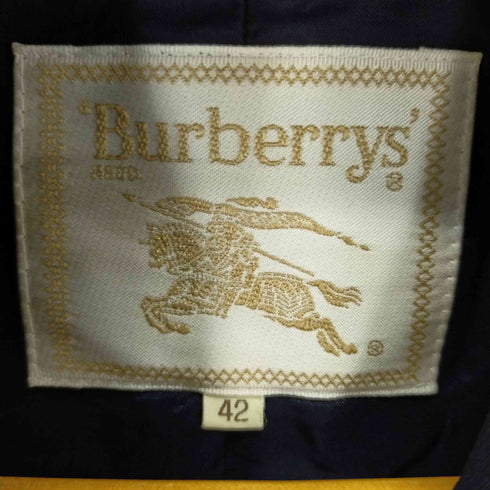 バーバリー BURBERRY ウールテーラードジャケット レディース 42