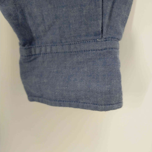 イッセイミヤケ ISSEY MIYAKE 80s シャンブレーシャツワンピース レディース JPN:M