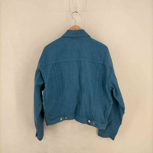ユナイテッドカラーズオブベネトン UNITED COLORS OF BENETTON ジップアップ デニムトラッカージャケット メンズ JPN:46