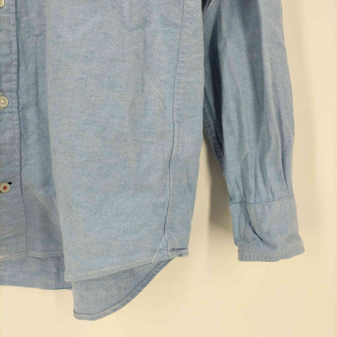 トミーヒルフィガー TOMMY HILFIGER SLIM FIT ロゴ刺繍 ボタンダウンシャツ メンズ import:XL