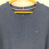 トミーヒルフィガー TOMMY HILFIGER ロゴ刺繍 クルーネックコットンニット メンズ import:XL