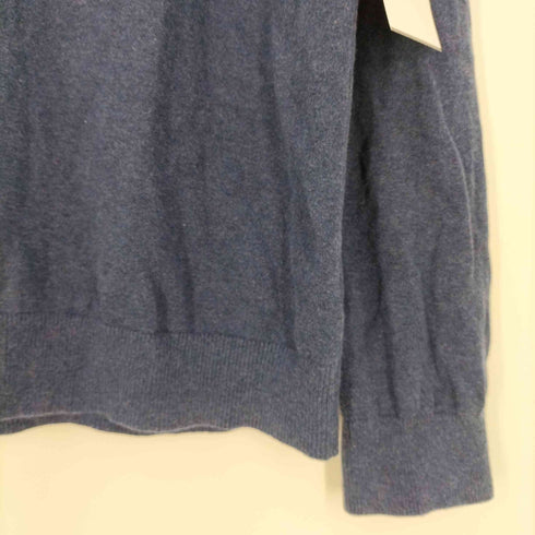 トミーヒルフィガー TOMMY HILFIGER ロゴ刺繍 クルーネックコットンニット メンズ import:XL