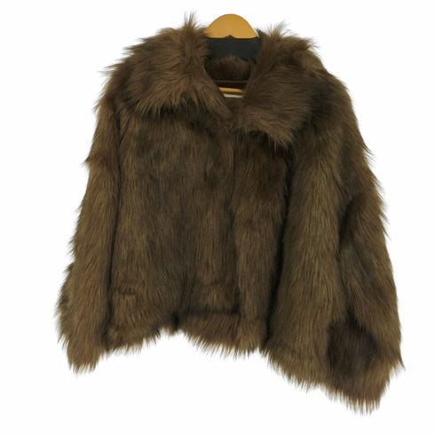ラインヴァンド LEINWANDE Vegan Fur Jacket ファージャケット レディース FREE