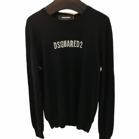 ディースクエアード DSQUARED2 ロゴニット スプリングニット セーター メンズ import:L