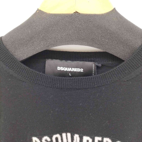 ディースクエアード DSQUARED2 ロゴニット スプリングニット セーター メンズ import:L